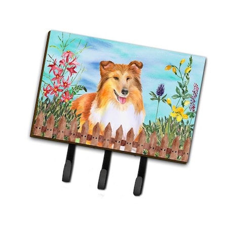 Carolines Treasures Carolines Treasures CK1282TH68 Sheltie Spring Leash or Key Holder CK1282TH68